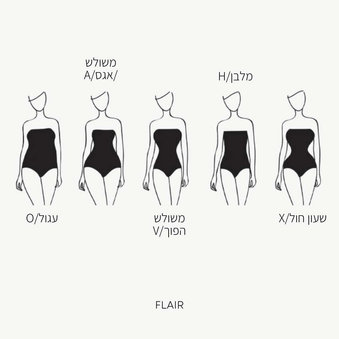 כך תדעי מה מבנה הגוף שלך ואיך להתלבש בהתאם אליו